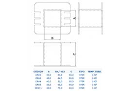 Carretéis para chapa de 40mm + dragão plásticos